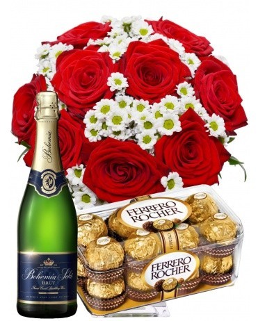 Apolena Set 2 – anniversary bouquet, flower delivery across Europe