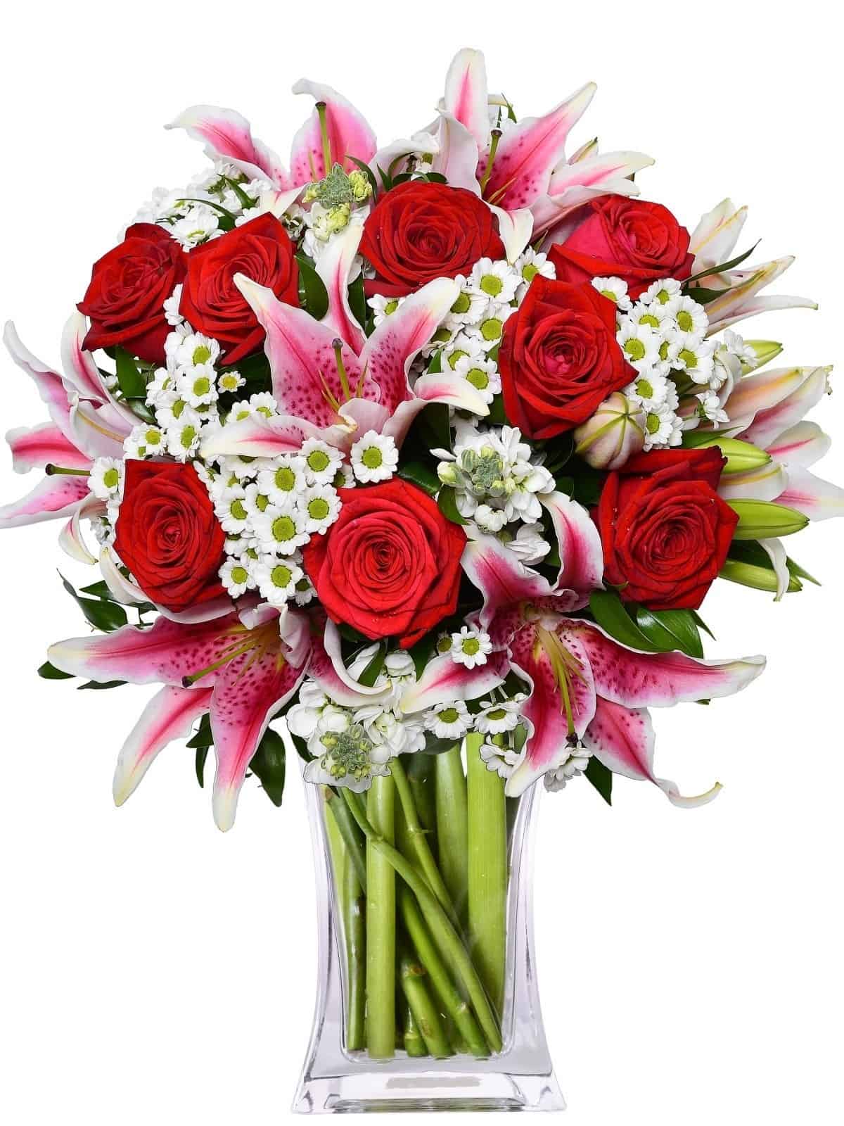 Bibiana – anniversary bouquet, flower delivery across Europe
