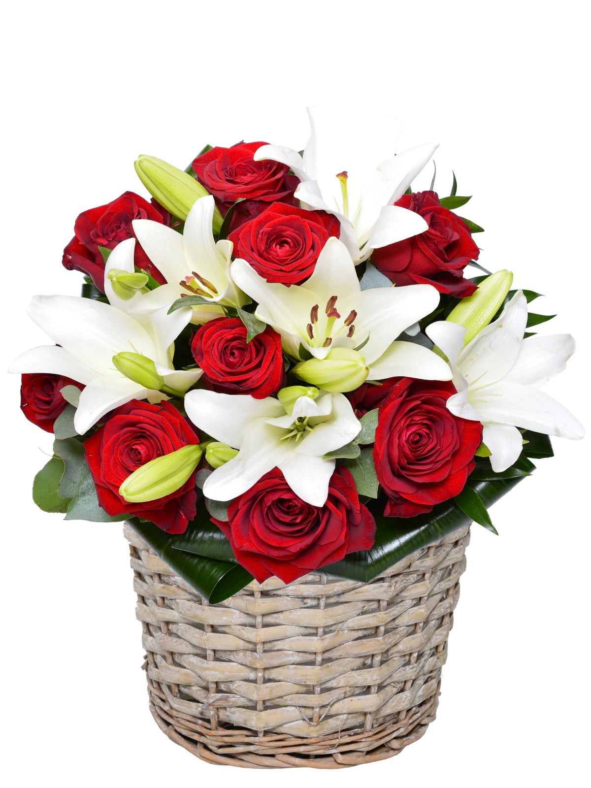 Dafne Flower Basket – anniversary bouquet, flower delivery across Europe