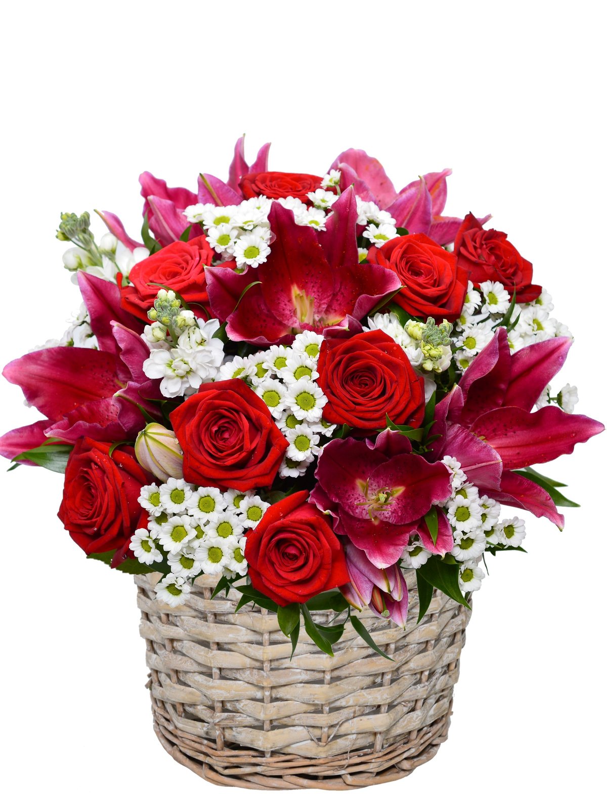 Miss Flower Basket – christmas bouquet, flower delivery across Europe