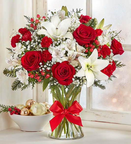 Winter Magic – christmas bouquet, flower delivery across Europe