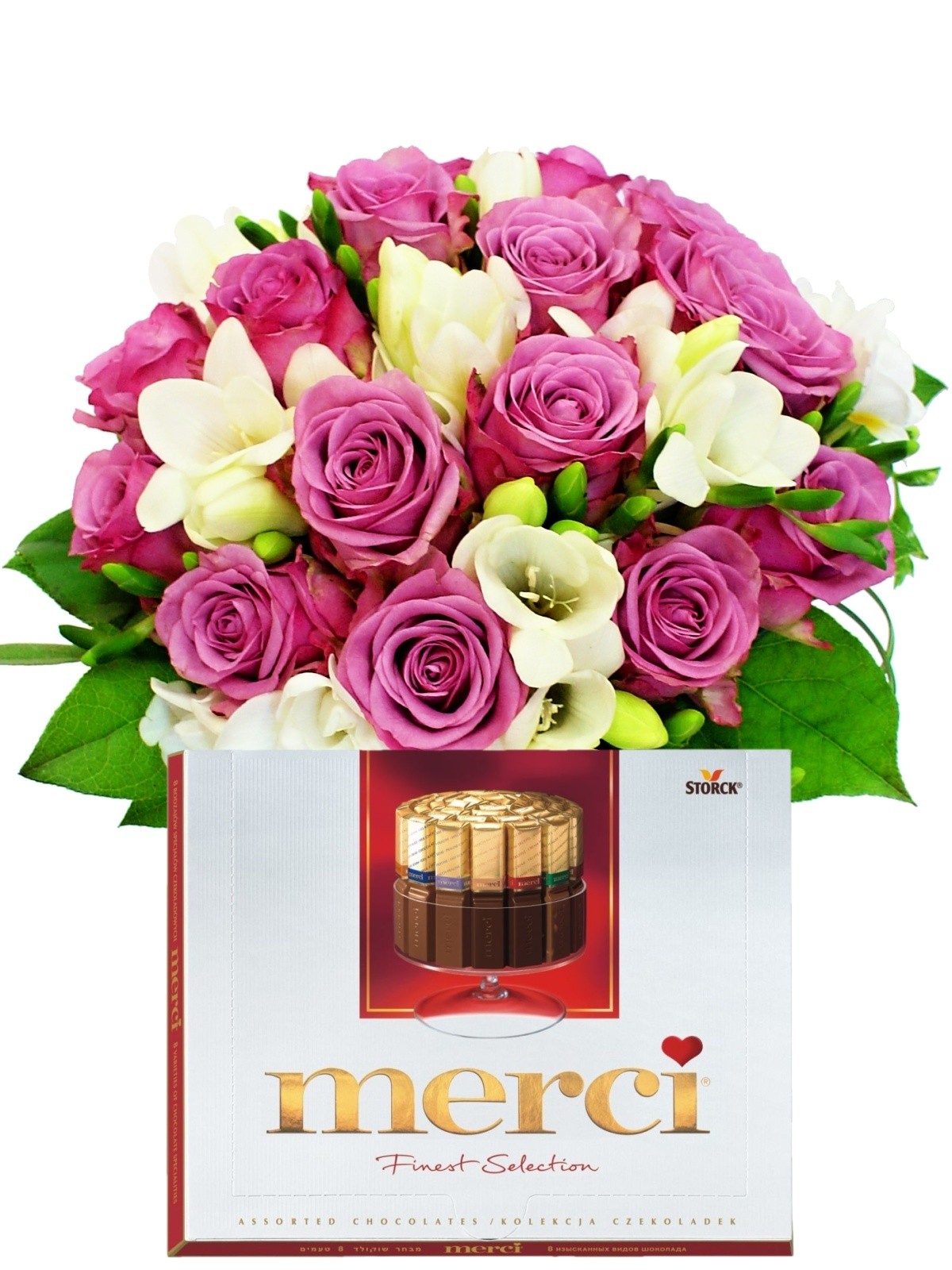 Vivien Set 1 – anniversary bouquet, flower delivery across Europe