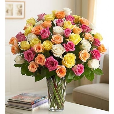 Mixed Rose Bouquet – rose bouquet, flower delivery across Europe