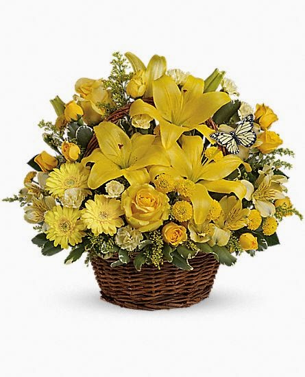 Basket of Wishes – birthday bouquet, flower delivery across Europe